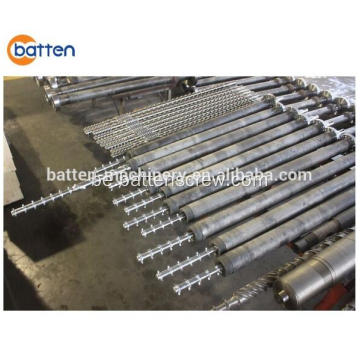 Адна шрубавая машына з алюмініевай трубай шруба